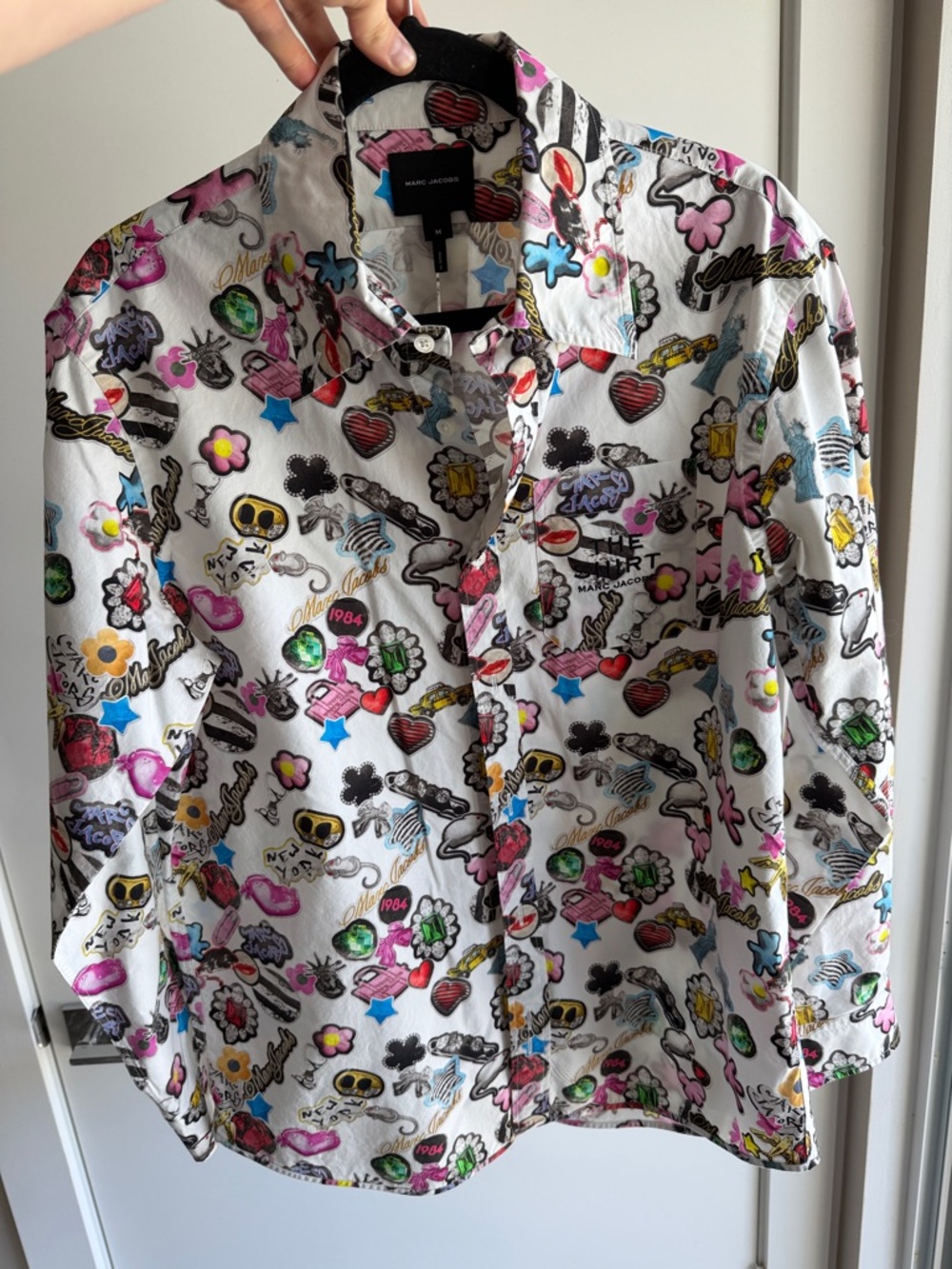 Marc Jacobs - The Sticker Print Shirt size M